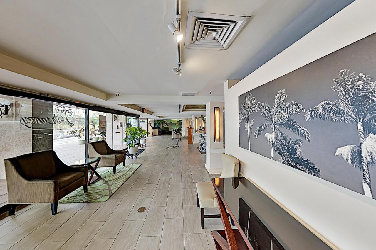 ホノルルAqua Palms Waikiki Ocean View Lanai Parking Includedアパートメント エクステリア 写真