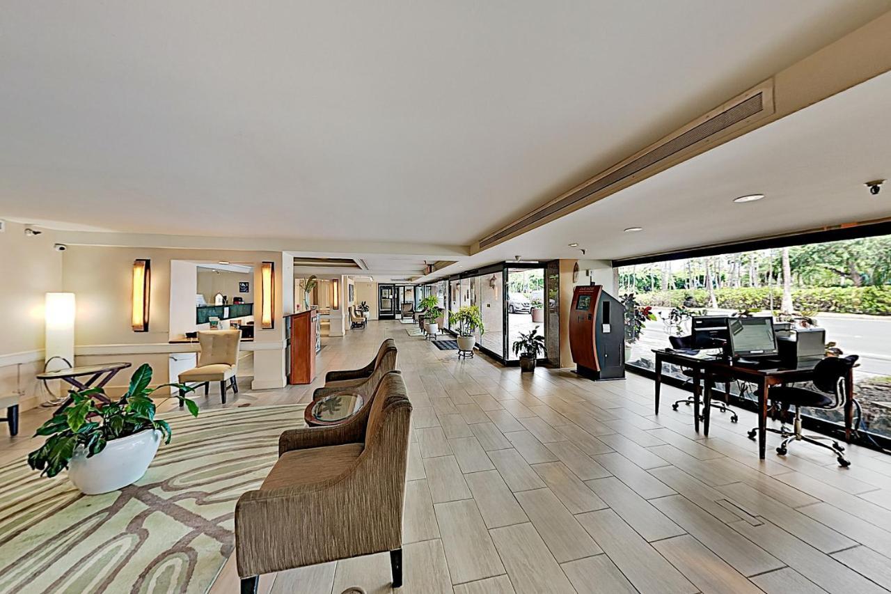ホノルルAqua Palms Waikiki Ocean View Lanai Parking Includedアパートメント エクステリア 写真